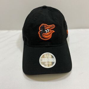 Baltimore Orioles New Era 9TWENTY MLB Ball Cap Women's Black Adjustable Cotton